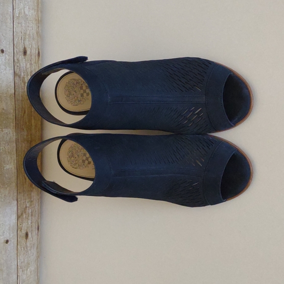 Vince Camuto Shoes - Vince Camuto Dark Navy Blue heels